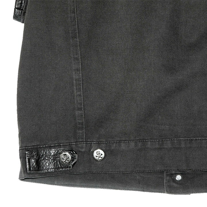 楽天市場】JOHNSONS LA ROCKA! VINTAGE Waistcoat Leather & Cotton 