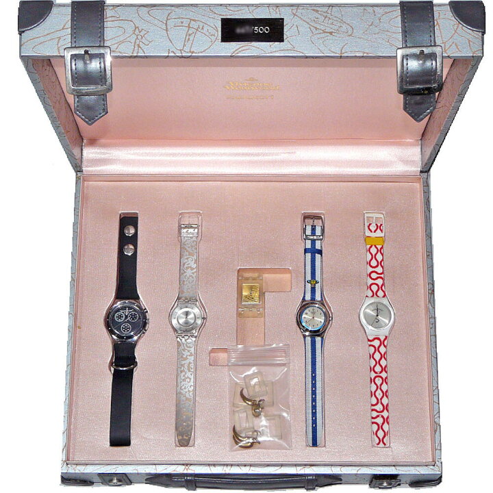 楽天市場】Vivienne Westwood×Swatch Flying Time Box Set 2001S S 