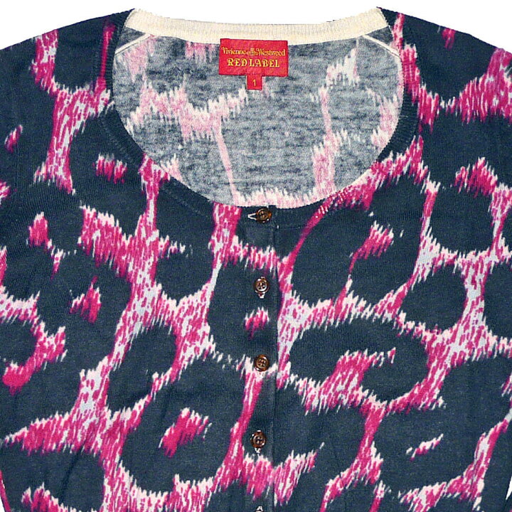 楽天市場】Vivienne Westwood RED RABEL Leopard Cardigan 