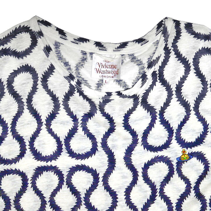 楽天市場】Vivienne Westwood LONDON Squiggle Top Linen ヴィヴィアン 