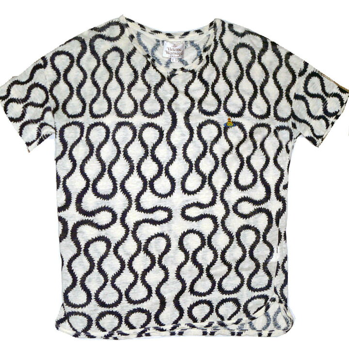 楽天市場】Vivienne Westwood LONDON Squiggle Top Linen ヴィヴィアン 