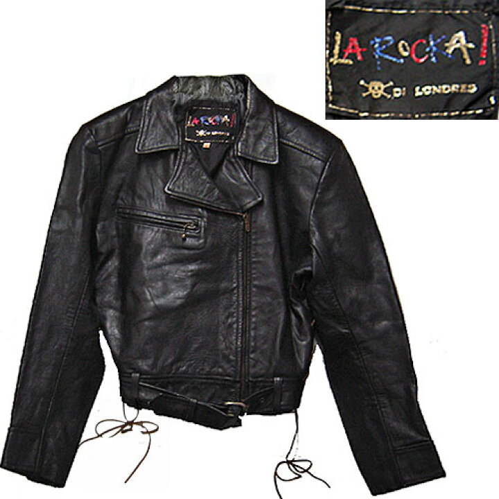 楽天市場】JOHNSONS LA ROCKA! VINTAGE ラロッカ レザージャケット 革 