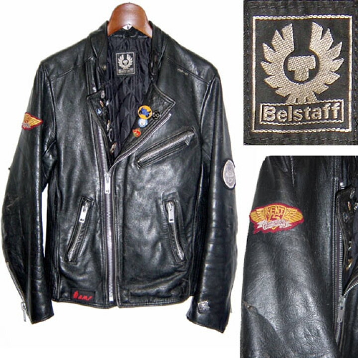 楽天市場】Belstaff 80s VINTAGE ベルスタッフ レザージャケット 