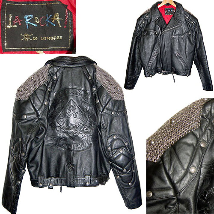 楽天市場】JOHNSONS LA ROCKA! VINTAGE Chainmail ラロッカ レザー 