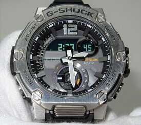 【中古】CASIO カシオ G-SHOCK ジーショック G-STEEL 腕時計 ブラック GST-B300S 電波ソーラー クォーツ スマートフォンリンク Gショック メンズ