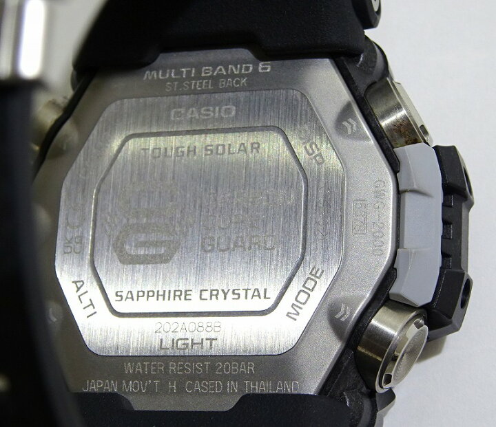 楽天市場】【中古】CASIO G-SHOCK ｶｼｵ ｼﾞｰｼｮｯｸ MUDMASTER ﾏｯﾄﾞﾏｽﾀｰ GWG 
