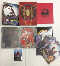 【中古】【Blu-ray】スパイダーマン:ノー・ウェイ・ホーム 　日本プレミアム・スチールブック・エディション　完全数量限定　4K ULTRA HD + Blu-ray