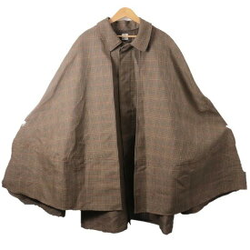 sasquatchfabrix 19AW CLOAK COAT サスクワッチファブリックス クロックコート ブラウン ケープ付き サイズM 【中古】【モード・セレクト】【金沢本店 併売品】【672360Kz】