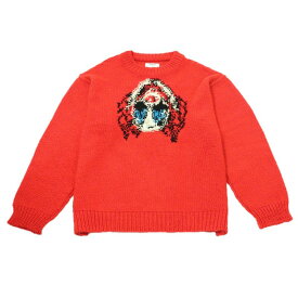 【値下げしました!】doublet 19AW　HAND-KNITTING JACQUARD PULLOVE ダブレット　ハンドニット　ジャガードプルオーバー　sizeXL 【中古】【モード・セレクト】【金沢本店 併売品】【672770Kz】