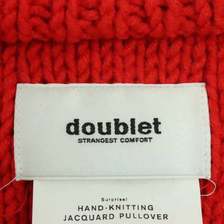 楽天市場】【値下げしました!】doublet 19AW HAND-KNITTING JACQUARD 