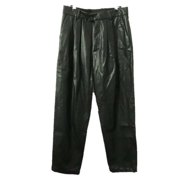 楽天市場】Stein 21ss Fake Leather Trousers フェイクレザーパンツ st  