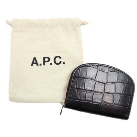 【値下げしました!】A.P.C. アーペーセー コインケース COMPACT DEML LUNE コンパクト ウォレット PXBLJ F63219 【中古】【財布】【金沢本店 併売品】【7600487Kz】