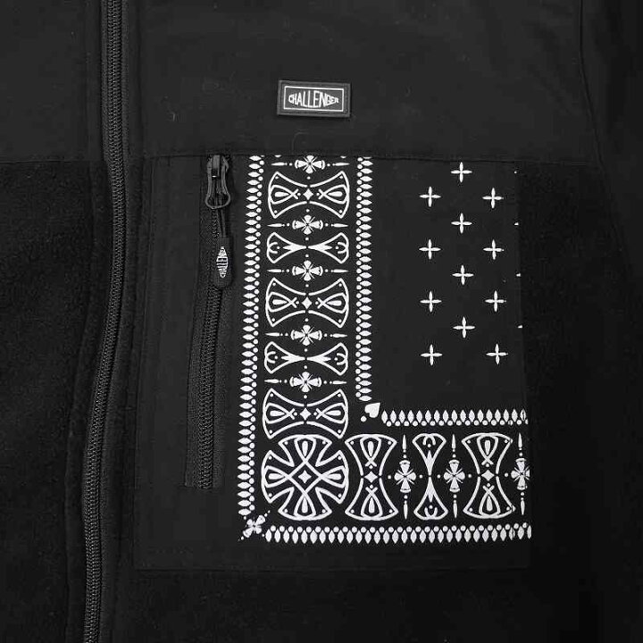 楽天市場】【値下げしました!】CHALLENGER BANDANA FLEECE JACKET 