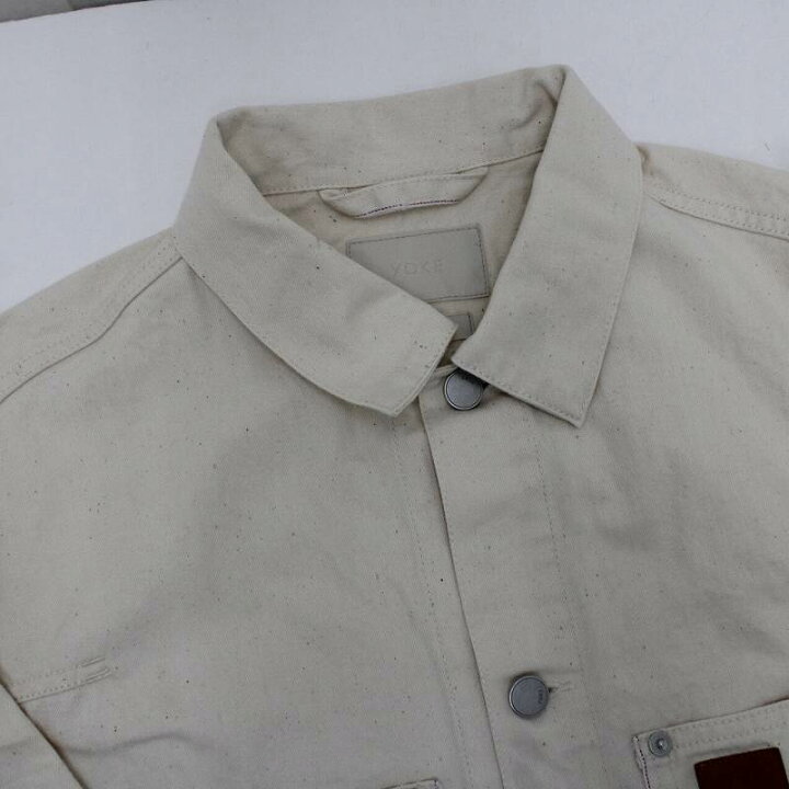 楽天市場】【値下げしました!】YOKE ヨーク SELVEDGE LINE DENIM SHIRT  
