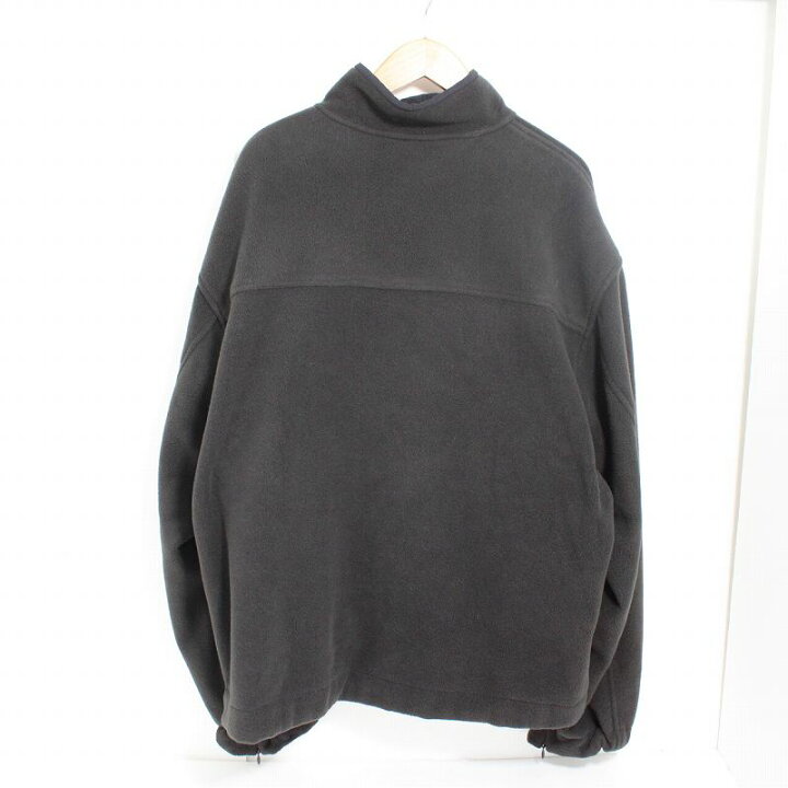 stein(シュタイン) / OVERSIZED FLEECE TOP/S/ポリエステル/BLK/無地 