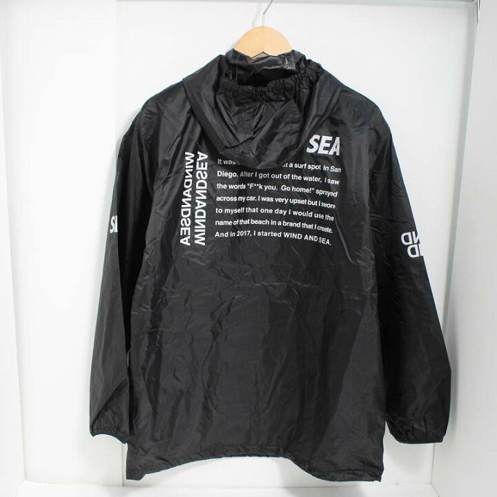 楽天市場】WIND AND SEA ウィンダンシー WATERPROOF NYLON ANORAK 