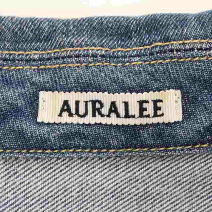 楽天市場】AURALEE オーラリー WASHED HARD TWIST DENIM BLOUZON 