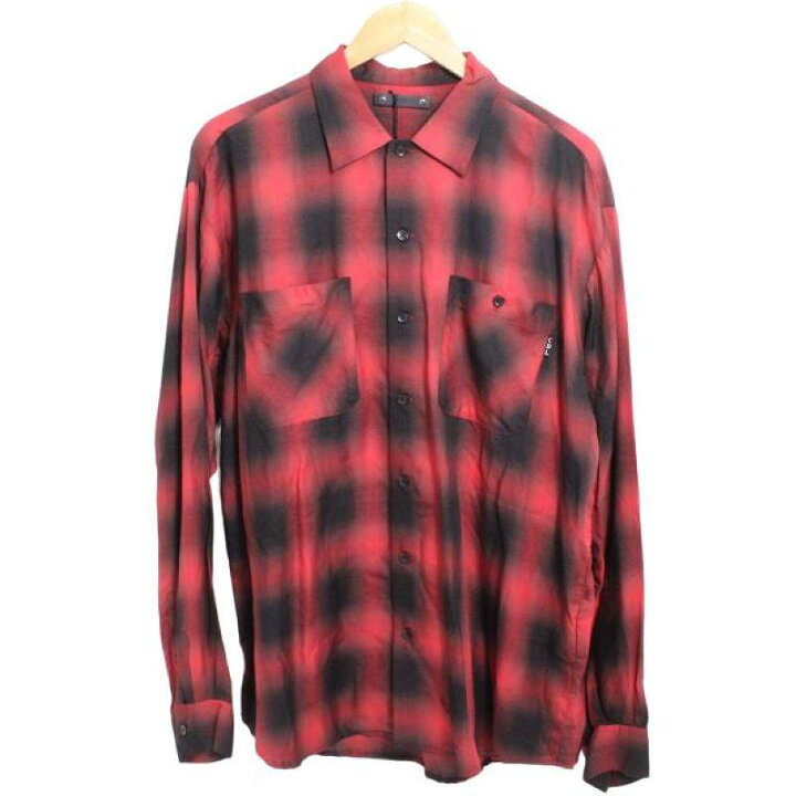 楽天市場】MINEDENIM マインデニム Rayon Ombre Check Loose Work SH 