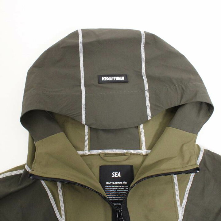 楽天市場】WIND AND SEA ウィンダンシー Nylon SEA Switch Tech Parka 