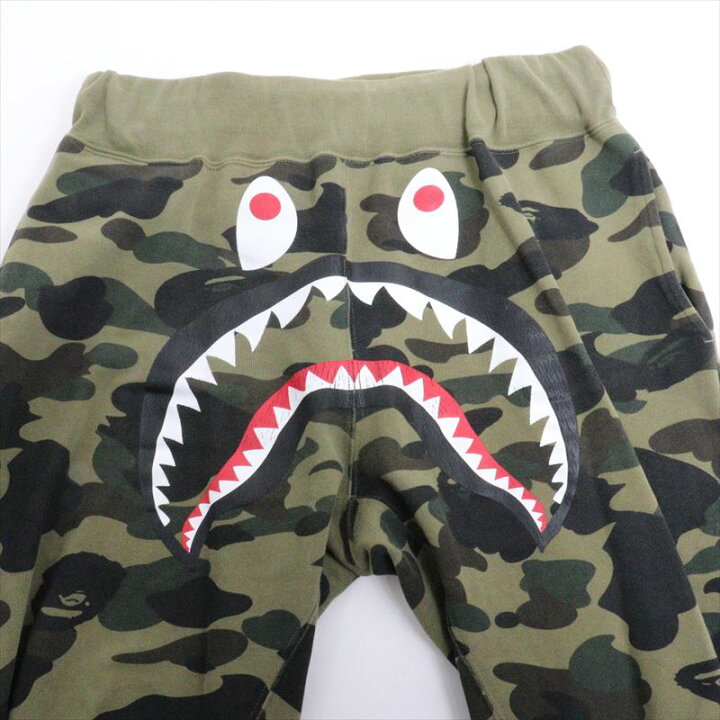 楽天市場】A BATHING APE アベイシングエイプ 1st CAMO SHARK SWEAT 