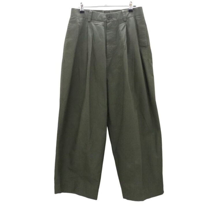 楽天市場】MARKAWARE マーカウェア WIDE PLEATED TROUSERS ワイド 