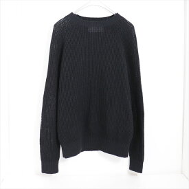 MARKAWARE マーカウェア PAPER FISHERMAN SWEATER ペーパー フィッシャーマン セーターA16A-16SW01C コットン 和紙 ニット サイズ 2 【中古】【モード・セレクト】【金沢本店 併売品】【674799Kz】