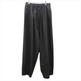 my beautiful landlet マイビューティフルランドレット worsted wide pants ワイドパンツ WM02-PT201024 size:1 ダークブラウン 【中古】【モード・セレクト】【金沢本店 併売品】【674898Kz】