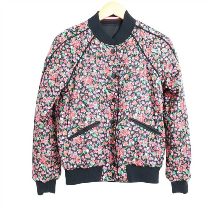 スタジャン COACH リバーシブル つまらなかっ ピンク 花柄