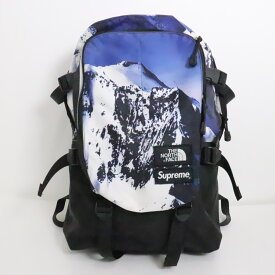 Supreme×The North Faceシュプリーム×ノースフェイス Expedition backpack バックパック ブルー・ブラック 【中古】【カバン】【金沢本店 併売品】【751350Kz】