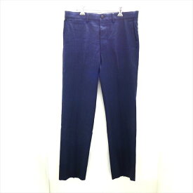 VISVIM ヴィズヴィム STETSON SLACKS SANTOME　スラックス パンツ 122105008019 毛（ウール） ネイビー 3 【中古】【モード・セレクト】【金沢本店 併売品】【675430Kz】