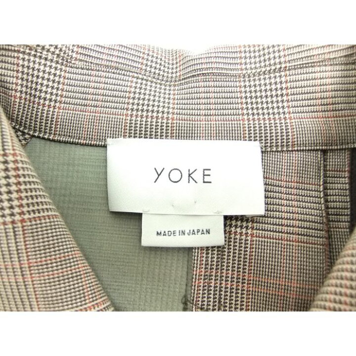 楽天市場】YOKE 20SS DOWNSIZING BAL COLLAR COAT size：M ヨーク バル 