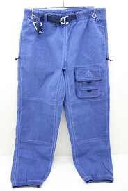NIKE ACG ナイキエーシージー WATCH MAN PEAK PANT SP210612EAG ポリエステル ブルー 【中古】【メンズボトムス】【金沢本店 併売品】【7111031Kz】