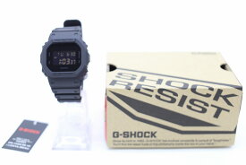 CASIO カシオ G-SHOCK ジーショック クォーツ駆動 DW-5600UBB-1JF ブラック 箱、説明書、タグ【中古】【時計】【金沢本店 併売品】【793449Kz】