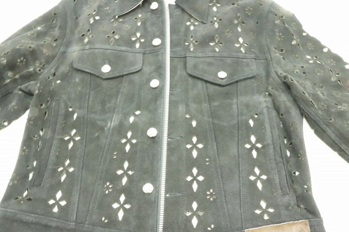 楽天市場】MASU エムエーエスユー DIAMOND-CUT LEATHER JACKET