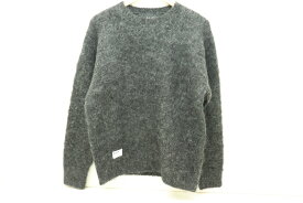 【値下げしました！】Schott ショット MOHAIR SWEATER モヘア ニット セーター 782-3240003 毛（ウール） ブラック M 【中古】【アメカジ・アウトドア】【金沢本店 併売品】【695715Kz】