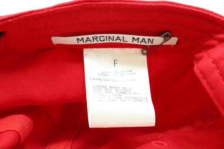 楽天市場】MARGINAL MAN マージナルマン GOOD HEART CAP キャップ 