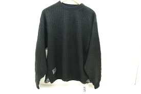 WTAPS ダブルタップス OBSVR SWEATER ADRYLIC X3.0 アクリルセーター アクリル ブラック 1 ※タグ 袋【中古】【ストリート・ルード】【金沢本店 併売品】【688017Kz】