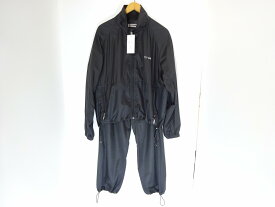 TTT MSW water proof jacket pants ナイロンセットアップ TTT-2023PW-JK01 ナイロン ブラック M ※タグ付き【中古】【ストリート・ルード】【金沢本店 併売品】【685655Kz】