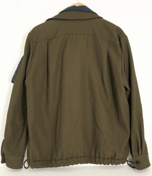 楽天市場】sacai サカイ Wool Surge Nylon Twill Blouson ウール  
