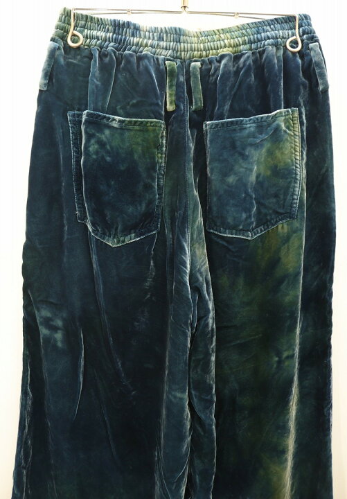 楽天市場】MASU エムエーエスエー 23AW VELVET ZIPPER EASY PANTS 