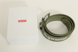 Suprem シュプリーム Supreme Repeat Leather Belt "Olive" レザーベルト S/M オリーブ レザー オリーブ 箱、タグ【中古】【アクセサリー】【金沢本店 併売品】【822017Kz】