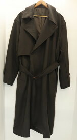 SINSS シンス Wide long trench coat ワイド ロング トレンチコート SIN-23101A ポリエステル カーキ M 【中古】【モード・セレクト】【金沢本店 併売品】【678235Kz】