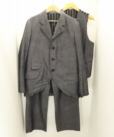 JELADO PIRATE OF BLUE DYE ジェラード GOTHAM JACKET VEST TROUSERS スリーピース セットアップ ゴッサム ジャケット ベスト トラウザー パンツ 綿（コットン） ブルー 40 【中古】【ストリート・ルード】【金沢本店 併売品】【688310Kz】