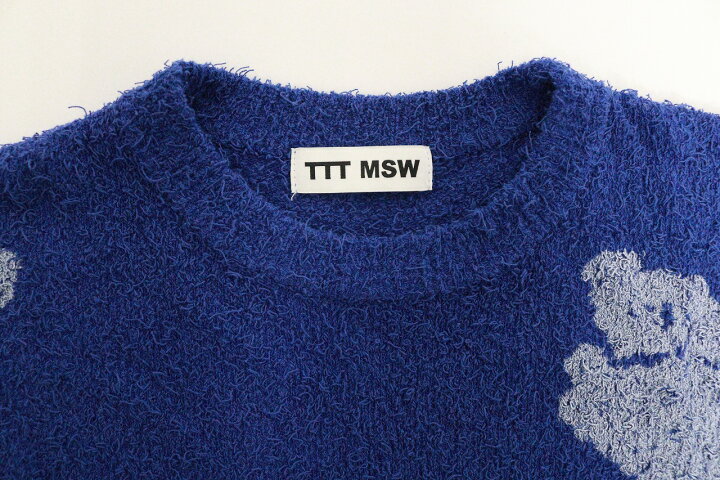 楽天市場】値下げしました！TTT MSW ティー Bonsai Stencil Knit 盆栽 