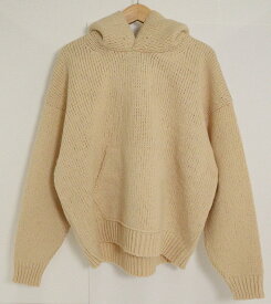 visvim ビズヴィム AMPLUS SB KNIT HOODIE P.O. ニット プルオーバー フーディー パーカー ドロップショルダー 123205012003 毛（ウール） ベージュ 3 【中古】【モード・セレクト】【金沢本店 併売品】【678433Kz】