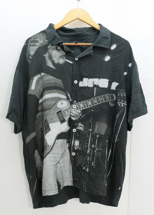 楽天市場】Stussy ステューシー BOB MARLEY OPEN COLLAR SHIRT ボブ 