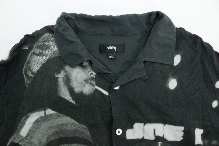 楽天市場】Stussy ステューシー BOB MARLEY OPEN COLLAR SHIRT ボブ 