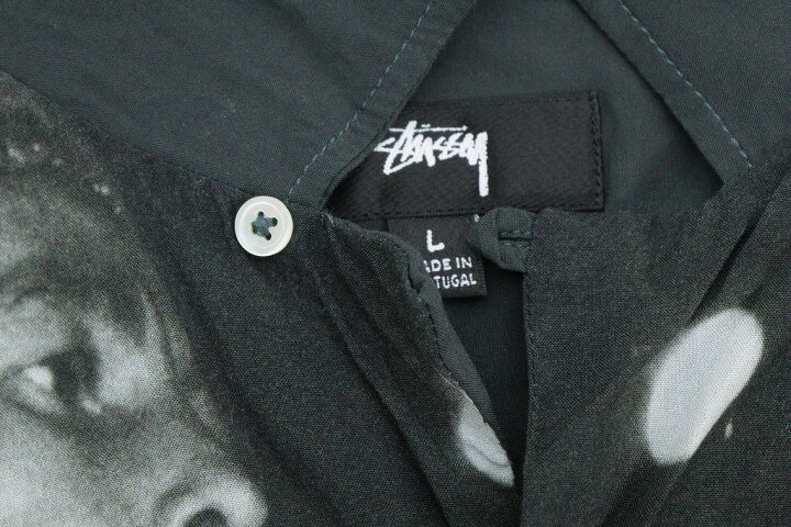 楽天市場】Stussy ステューシー BOB MARLEY OPEN COLLAR SHIRT ボブ  