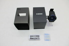 CASIO カシオ G-SHOCK ジーショック クォーツ駆動 GA-710-1A2JF ブラック/ブルー 箱、説明書【中古】【時計】【金沢本店 併売品】【793444Kz】