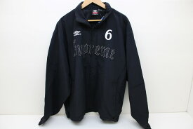 supreme×Umbro シュプリーム アンブロ Rhinestone Track Jacket ナイロン ブラック XL タグ 袋【中古】【ストリート・ルード】【金沢本店 併売品】【6811076Kz】